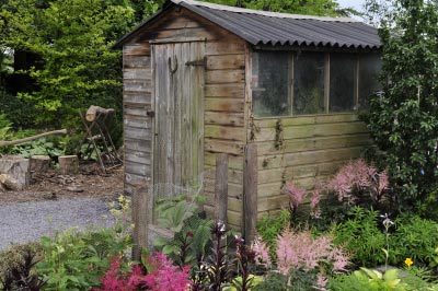 Broken shed