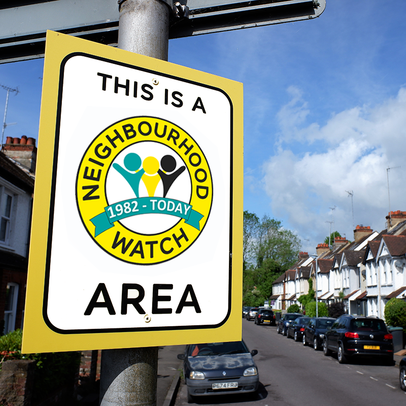 Neighbourhood Watch area sign